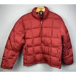eddie bauer red puffer jacket Women’s Small